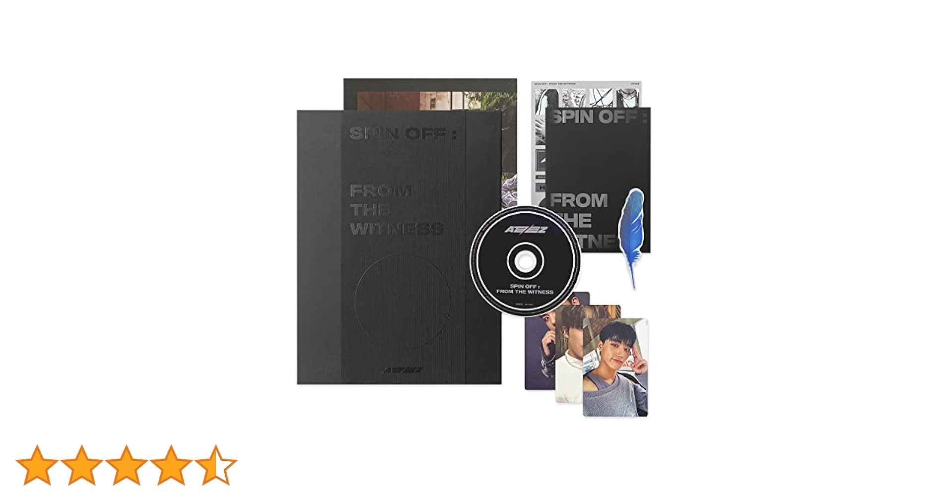 【新品未開封・まとめ売り】SPIN OFF FROM THE WITNESS Ateez Spin Off : From The Witness album unboxing ( A & Z